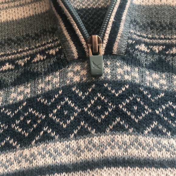 EUC EB Half-zip pull over sweater - Picture 3 of 12
